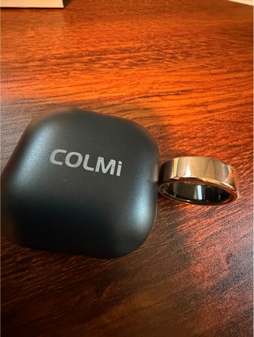 Colmi RO2 Smart Ring rose gold athletic fitness tracker size 9